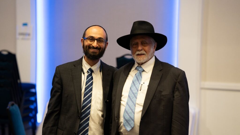 Rav Eliyahu Ben Haim and Rav Mordechai Djavaheir