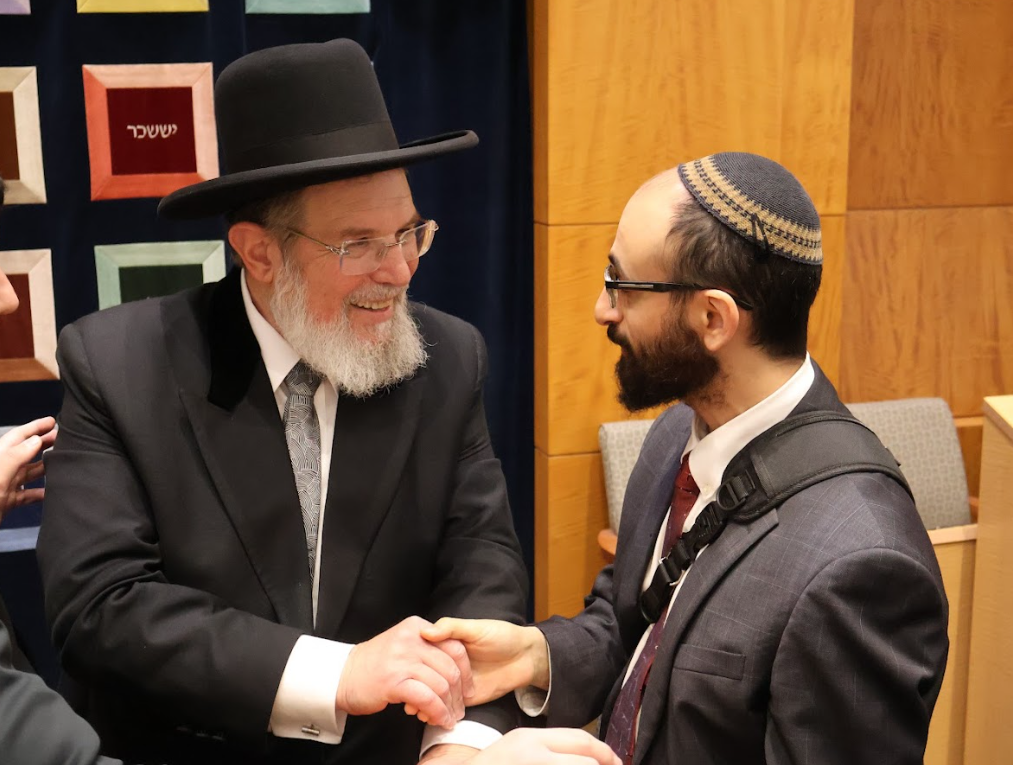 Rav Kalman Ber and Rav Mordechai Djavaheri